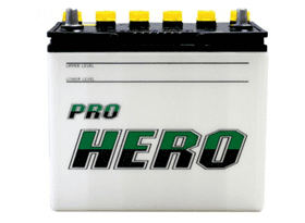 FB BATTERY PRO HERO 46B24 (NS60) (มีขั้วสวม)