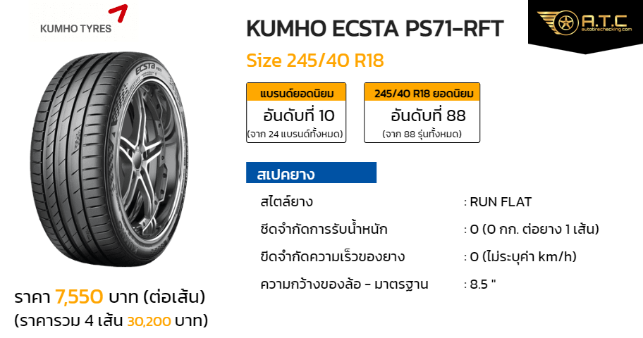 240828-01 KUMHO ECSTA PS71ラジアルタイヤ4本 240828-01 KUMHO ECSTA PS71ラジアルタイヤ4本