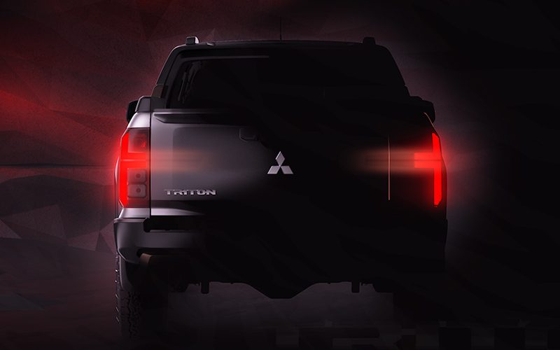 Mitsubishi Triton โฉมใหม่ นับถอยหลังเปิดตัวในไทย 26 กรกฎาคม นี้