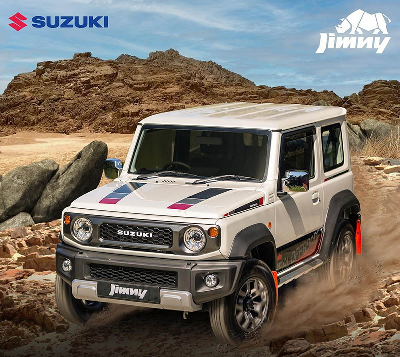 Suzuki Jimny Rhino Edition แต่งแรดเป็นพิเศษ เปิดตัวมาเลเซีย