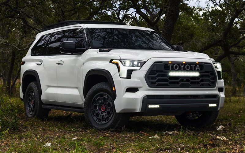 Toyota Sequoia 2023 ลุคใหม่อย่างเฟิร์ม ไม่มี V8 แต่ทรงพลังมาก