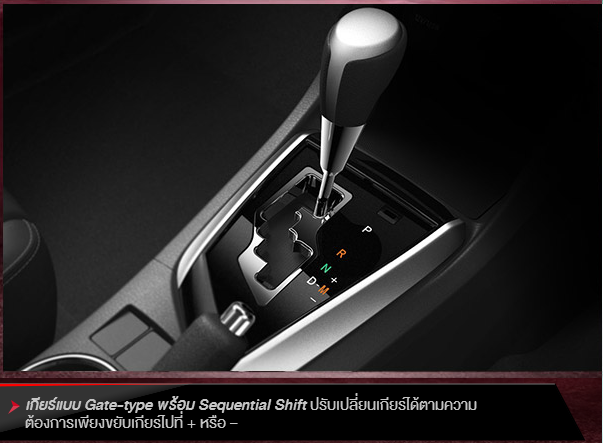 Toyota Altis Esport 2014 โปรโมชั่น ผ่อนเริ่มต้น 10,854 บาท ดาวน์ 25%