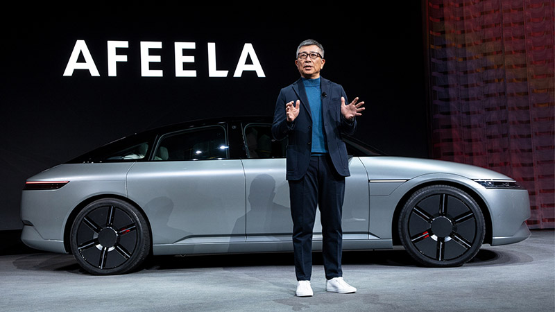 AFEELA แบรนด์รถยนต์ไฟฟ้าจากการฟีเจอริ่งระหว่าง Honda และ Sony