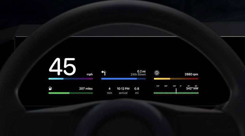Apple CarPlay เจเนอเรชั่นใหม่ จะกลายเป็นหนึ่งเดียวกับหน้าจอรถยนต์
