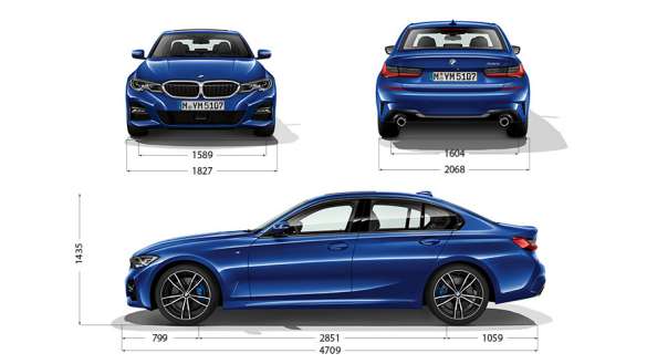 ราคาและสเปค New BMW Series 3 2019 (G20) 320d GT Luxury 320d Sport 320d M Sport และ 320i M Sport