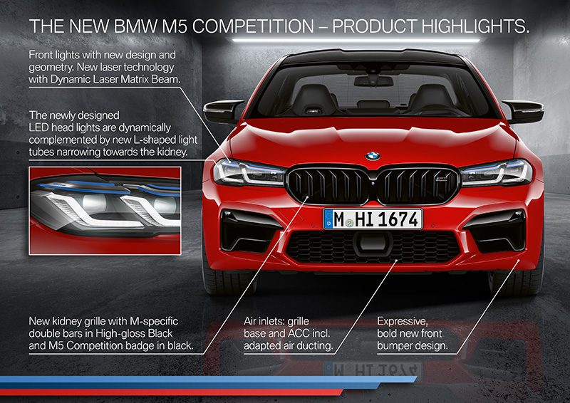 BMW M5 Competition เปิดตัวในไทย 625 แรงม้า ราคา 13,399,000 บาท