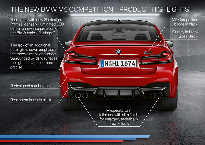 BMW M5 Competition เปิดตัวในไทย 625 แรงม้า ราคา 13,399,000 บาท