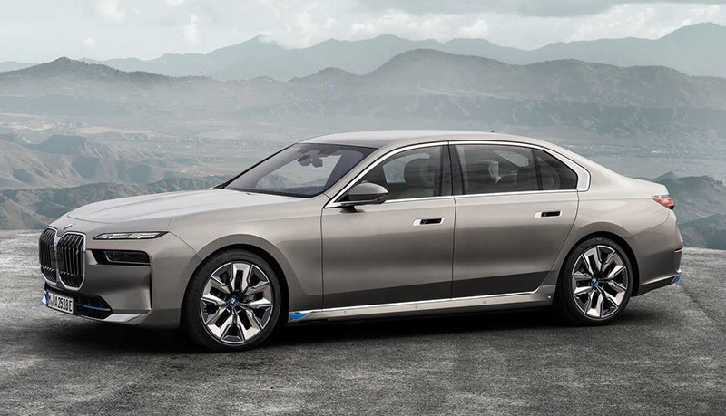 BMW i7 อวดดีไซน์ใหม่ ภายในหรูหราและมาเพื่อฆ่า Mercedes EQS