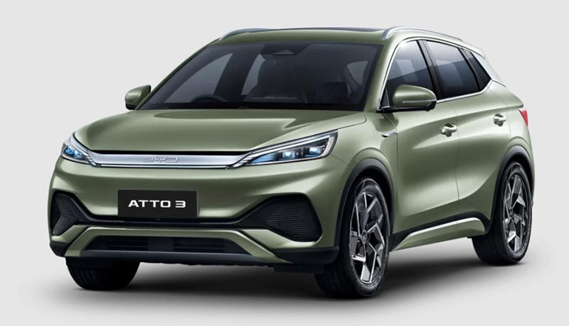 BYD Atto 3 2023 ว่าที่ครอสโอเวอร์ไฟฟ้าน้องใหม่ในไทย