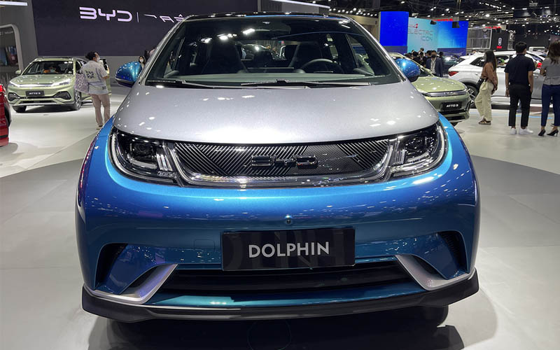 BYD Dolphin 2023 คาดเปิดตัวช่วงต้นปีหน้าราคาต่ำกว่าล้าน