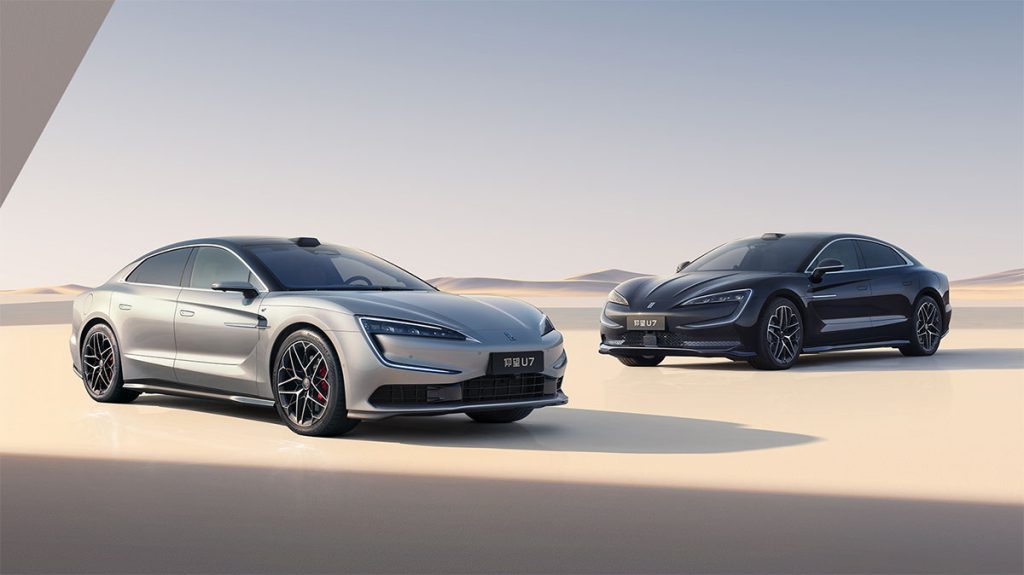 BYD U7 2025 ซีดานไฟฟ้าสุดหรู แรงระดับซูเปอร์คาร์ สไตล์เทสลา