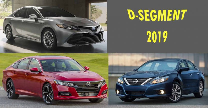 เปรียบเทียบ TOYOTA CAMRY 2019, HONDA ACCORD 2019 และ NISSAN TEANA 2019