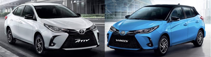 TOYOTA YARIS 2020, TOYOTA YARIS ATIV 2020 ออกรถ 0 บาท ผ่อน 7,890 บาท