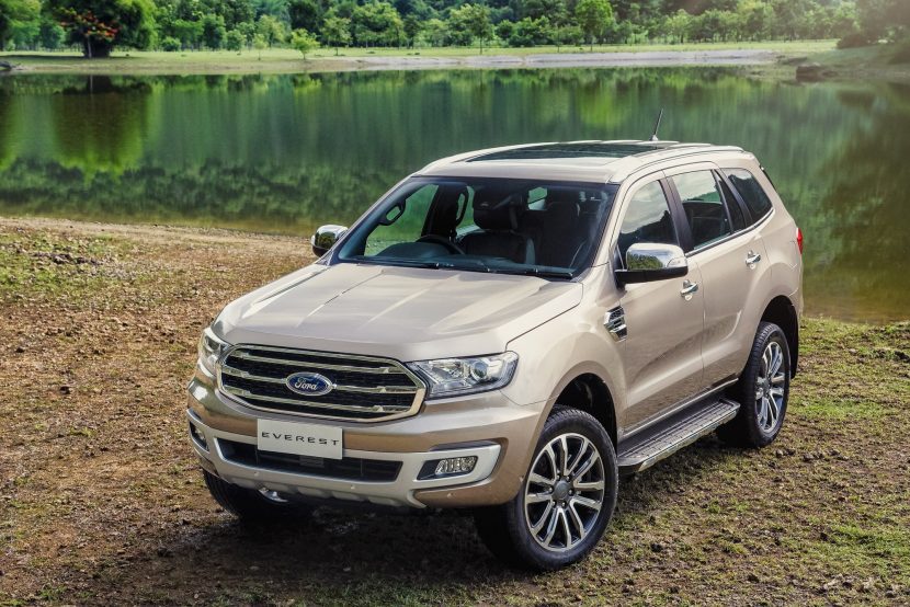 FORD Everest 2018   2019 เปิดตัวแล้ว กับเครื่องยนต์ 2.0 ลิตรและเกียร์อัตโนมัติ 10 จังหว่ะ