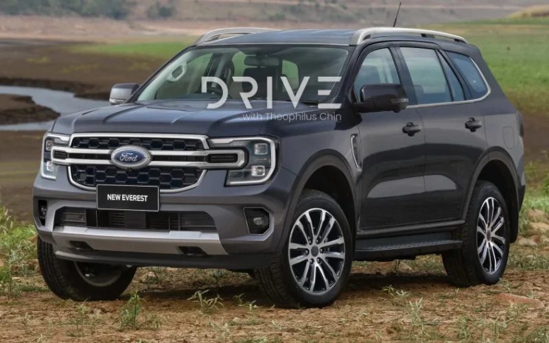 All new Ford Everest 2022 เผยโฉมงานมอเตอร์โชว์ ?