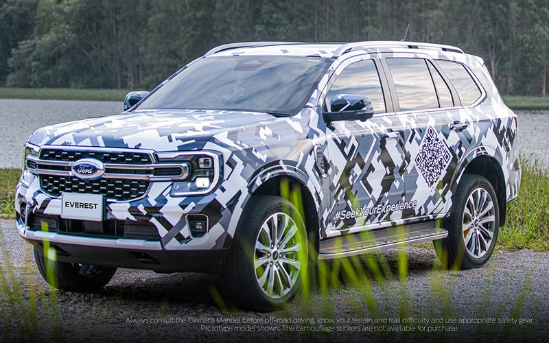 All new Ford Everest 2022 เปิดตัวพร้อมกันทั่วโลก 1 มี.ค. 65