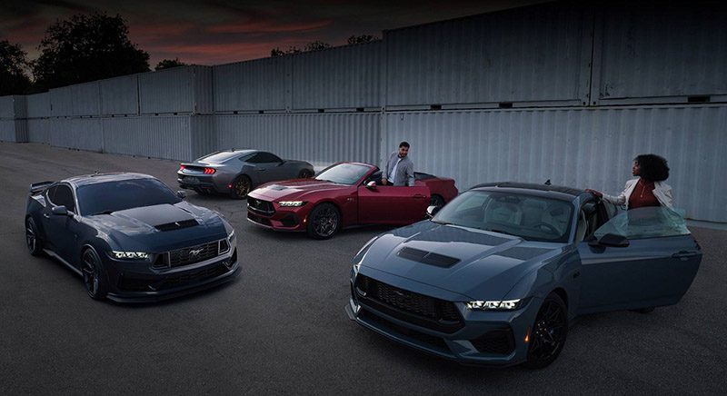 Ford Mustang 2024 เผยโฉมด้วยลุคใหม่ที่โมเดิร์นขึ้น