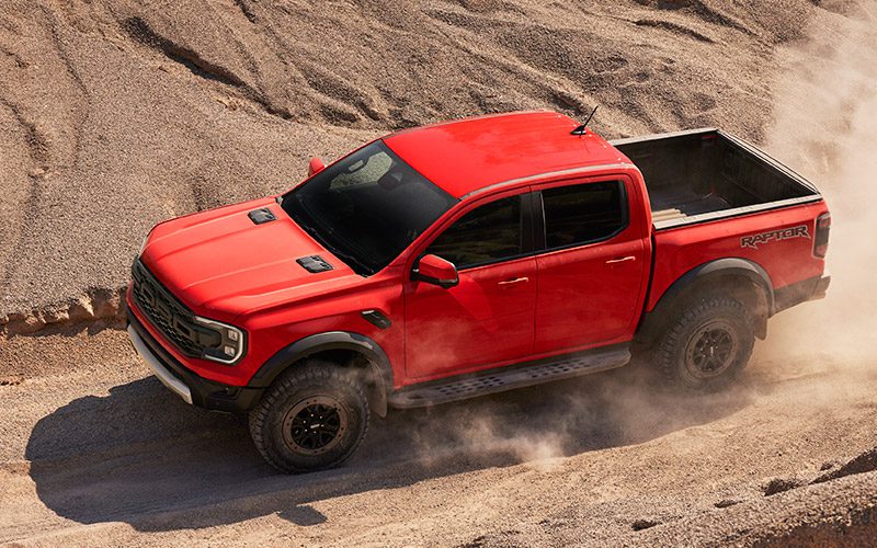 Ford Ranger Raptor 2022 เผยโฉมพร้อมขุมพลัง 288 แรงม้า