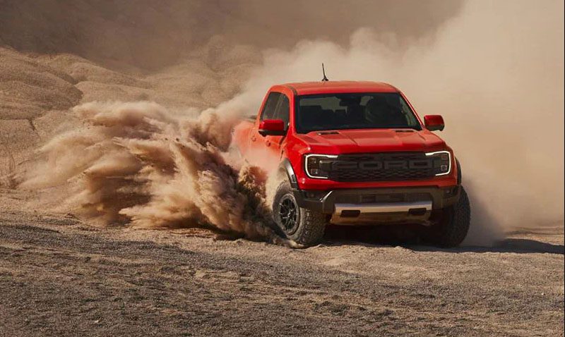 Ford Ranger Raptor 2023 รุ่นย่อยใหม่ ดีเซล เทอร์โบ 210 แรงม้า ราคา 1,769,000 บาท