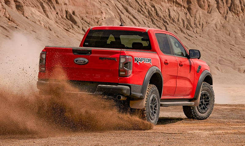 Ford Ranger Raptor 2023 รุ่นย่อยใหม่ ดีเซล เทอร์โบ 210 แรงม้า ราคา 1,769,000 บาท