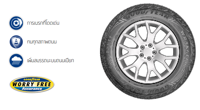 Goodyear Wrangler TripleMax ยางเพื่อความปลอดภัยของครอบครัว