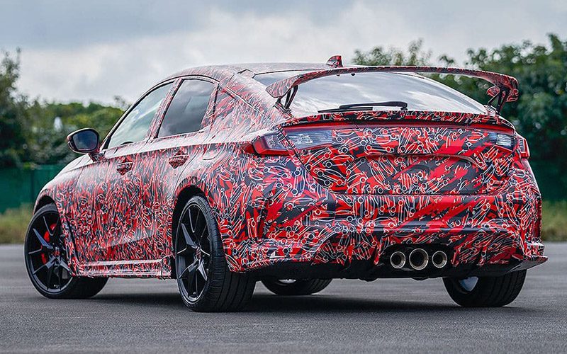 Honda Civic Type R 2023 เตรียมเผยโฉมเดือนมิถุนายนนี้