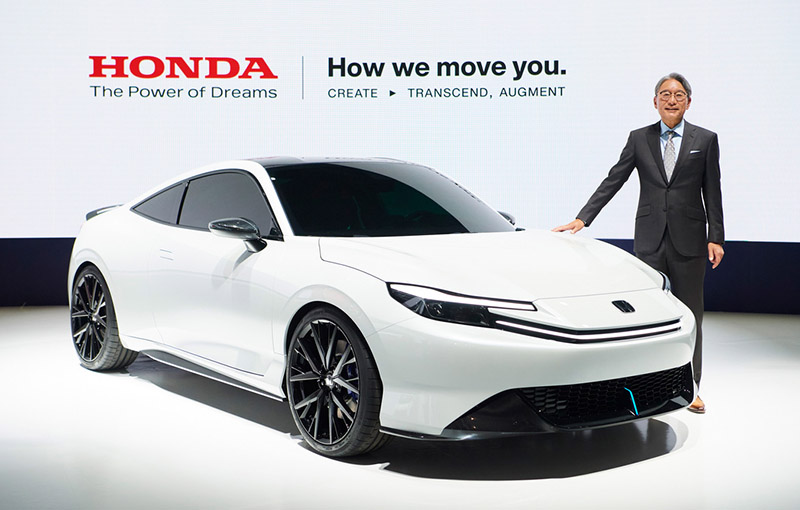 Honda Prelude Concept เผยโฉม เตรียมรีเทิร์นในรอบ 20 ปี
