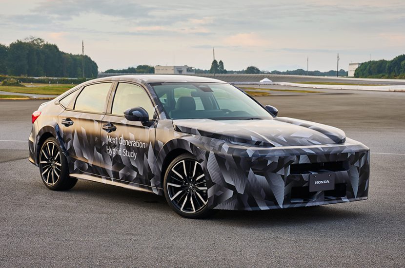 Honda Civic Next Gen Hybrid 2026–2027 แรง 200 แรงม้า ประหยัด 27 กม./ลิตร