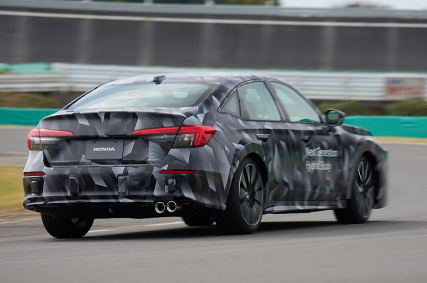 Honda Civic Next Gen Hybrid 2026–2027 แรง 200 แรงม้า ประหยัด 27 กม./ลิตร