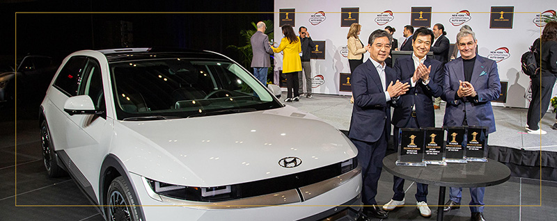 Hyundai Ioniq 5 คว้ารถยนต์ยอดเยี่ยมที่สุดในโลก ปี 2022