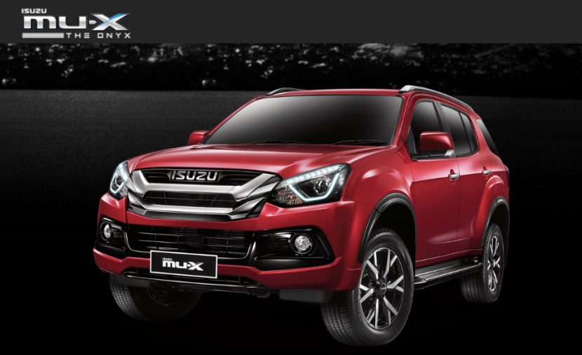 ISUZU MU X 2019 และรุ่นพิเศษ The Onyx ราคาเริ่มต้น 1,099,000 บาท