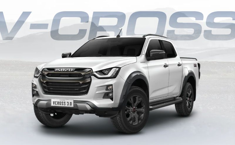 Isuzu D Max V Cross 2023 รุ่นปรับปรุงใหม่ ราคาเริ่มต้น 882,000 บาท