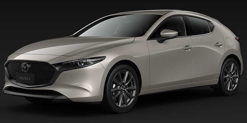 Mazda 3 2022 ใหม่ เพิ่มอุปกรณ์ พร้อมสีใหม่ Platinum Quartz