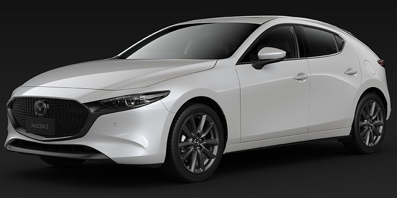 Mazda 3 2022 ใหม่ เพิ่มอุปกรณ์ พร้อมสีใหม่ Platinum Quartz