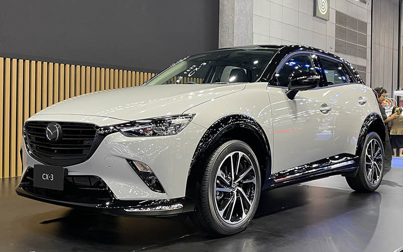 Mazda CX 3 2023 ใหม่ ปรับอุปกรณ์และตกแต่ง ราคาเริ่ม 770,000 บาท