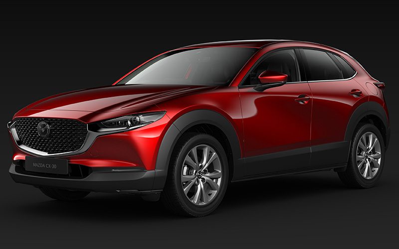 Mazda CX30 2022 ราคาเดิม เพิ่มสี ปรับอุปกรณ์