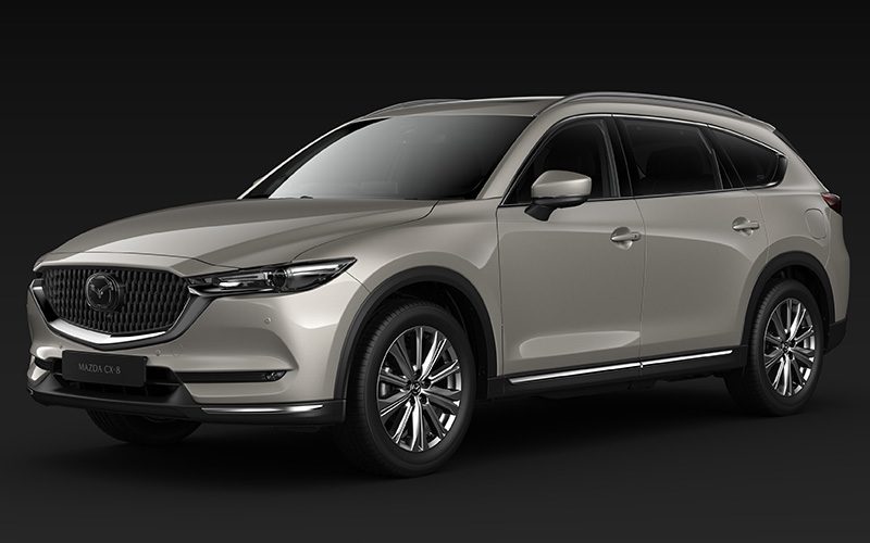 Mazda CX 8 2022 ใหม่ ปรับการตกแต่งเพิ่มอุปกรณ์ ราคาเริ่ม 1,549,000 บาท