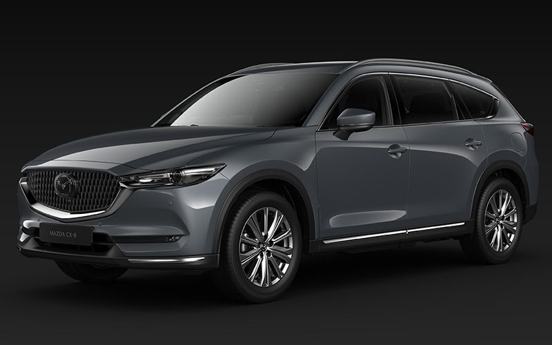 Mazda CX 8 2022 ใหม่ ปรับการตกแต่งเพิ่มอุปกรณ์ ราคาเริ่ม 1,549,000 บาท