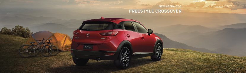 MAZDA CX3 2018 ราคา โปรโมชั่น และตารางผ่อนเริ่มต้น 10,000 บาท