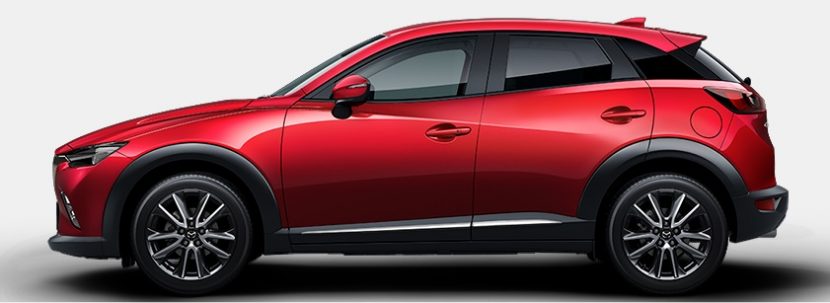 MAZDA CX3 2018 ราคา โปรโมชั่น และตารางผ่อนเริ่มต้น 10,000 บาท