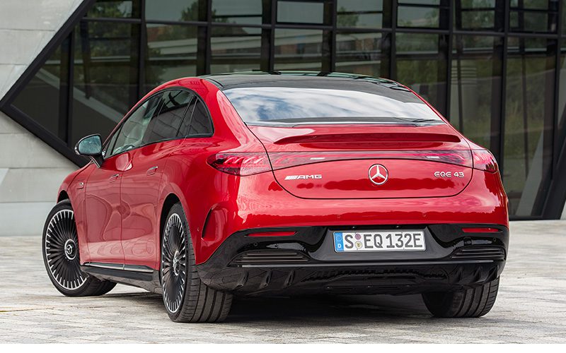 มาแล้วลูกจ๋า Mercedes AMG EQE 2022 ซีดานไฟฟ้าสมรรถนะจัดจ้าน