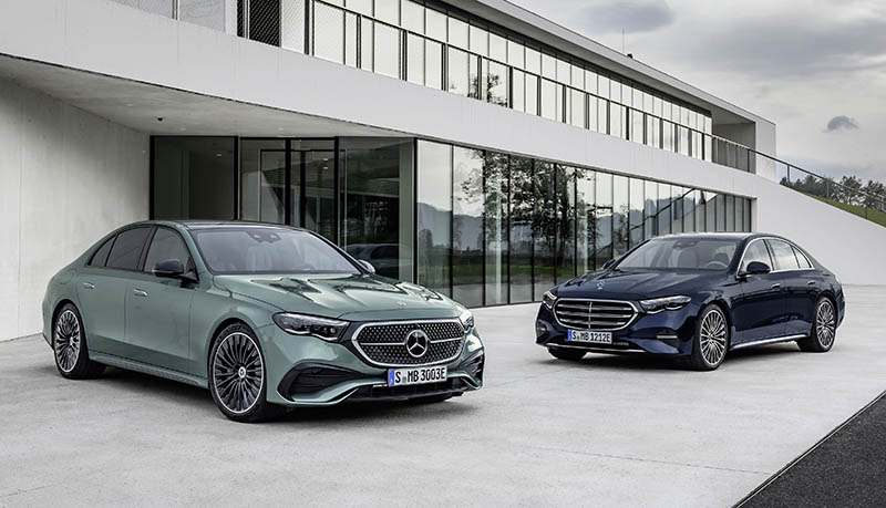 Mercedes Benz E Class 2023 โฉมใหม่ คล้ายตระกูล EQ แถมภายในก็บันเทิงมาก