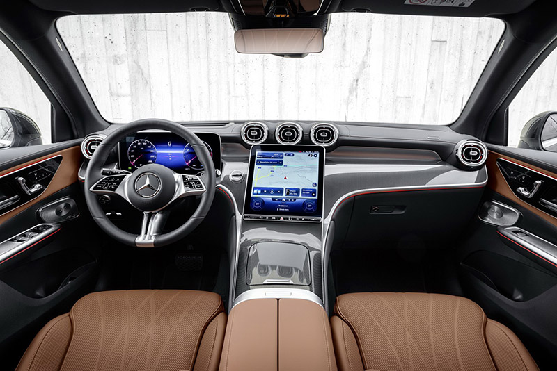 Mercedes Benz GLC 2023 โฉมใหม่ใหญ่ขึ้น ขุมพลังไฮบริดทั้งหมด