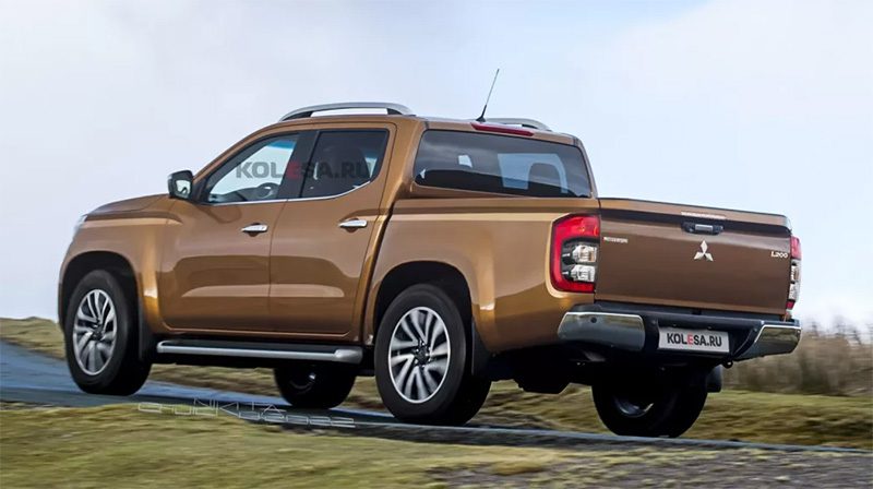 Mitsubishi Triton 2023 กับภาพจำลองจากคันจริงก่อนเปิดตัว