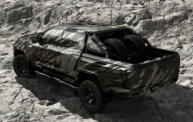 Mitsubishi Triton 2023 ปรากฏตัวงานมอเตอร์โชว์ในร่างรถต้นแบบ