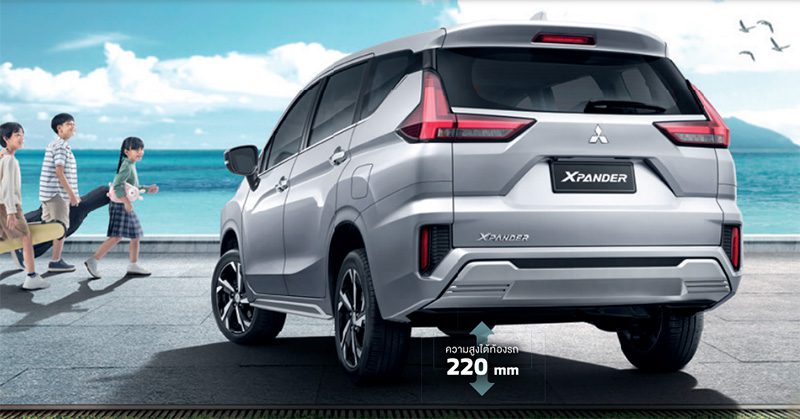 Mitsubishi Xpander 2022 ราคา ตารางผ่อน เริ่มต้น 7,824 บาท