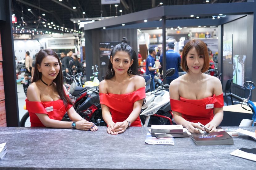 พาชมพริตตี้ Motor Expo 2018