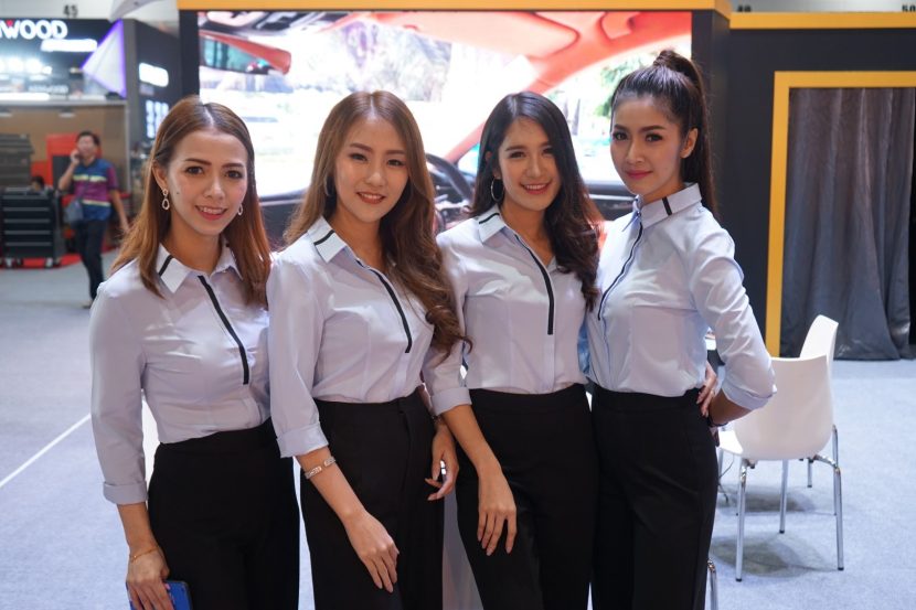 พาชมพริตตี้ Motor Expo 2018