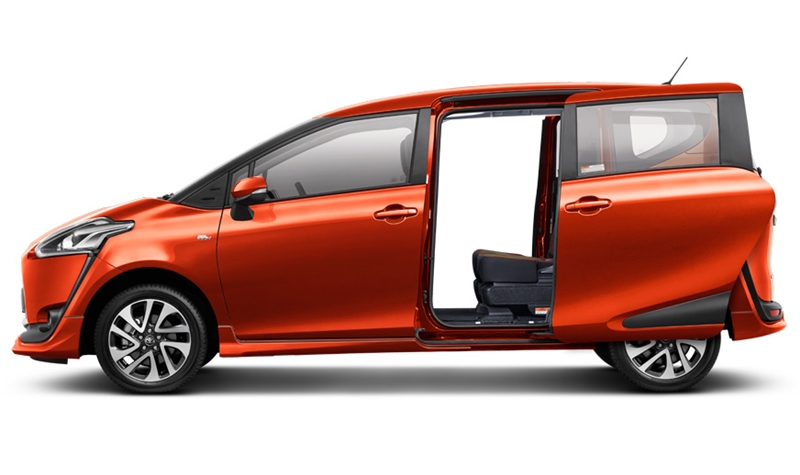 Toyota Sienta โปรโมชั่น ตารางผ่อน เริ่มต้น 9,833 บาท