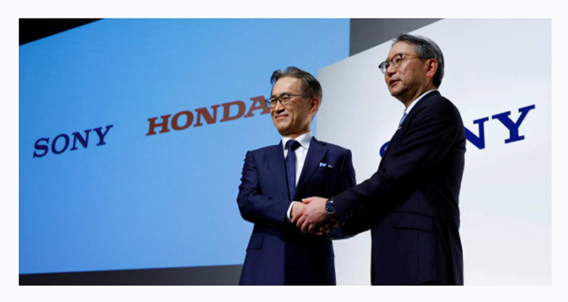 Sony ได้ Honda มาร่วมพัฒนารถยนต์ไฟฟ้า คาดเปิดตัวปี 2025